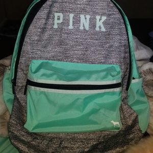 Pink backpack